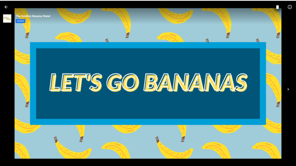 lets go bananas